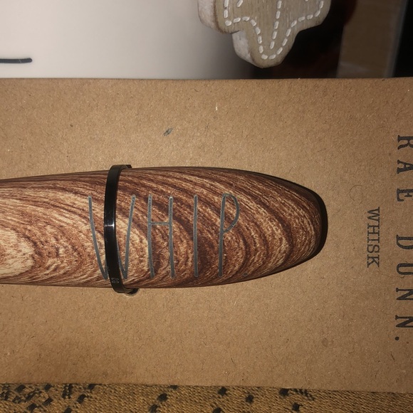 Rae Dunn WHIP Whisk (Wood Handle) - Picture 3 of 6